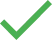 Green tick for approval status