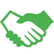 Symbol of agreement and partnership